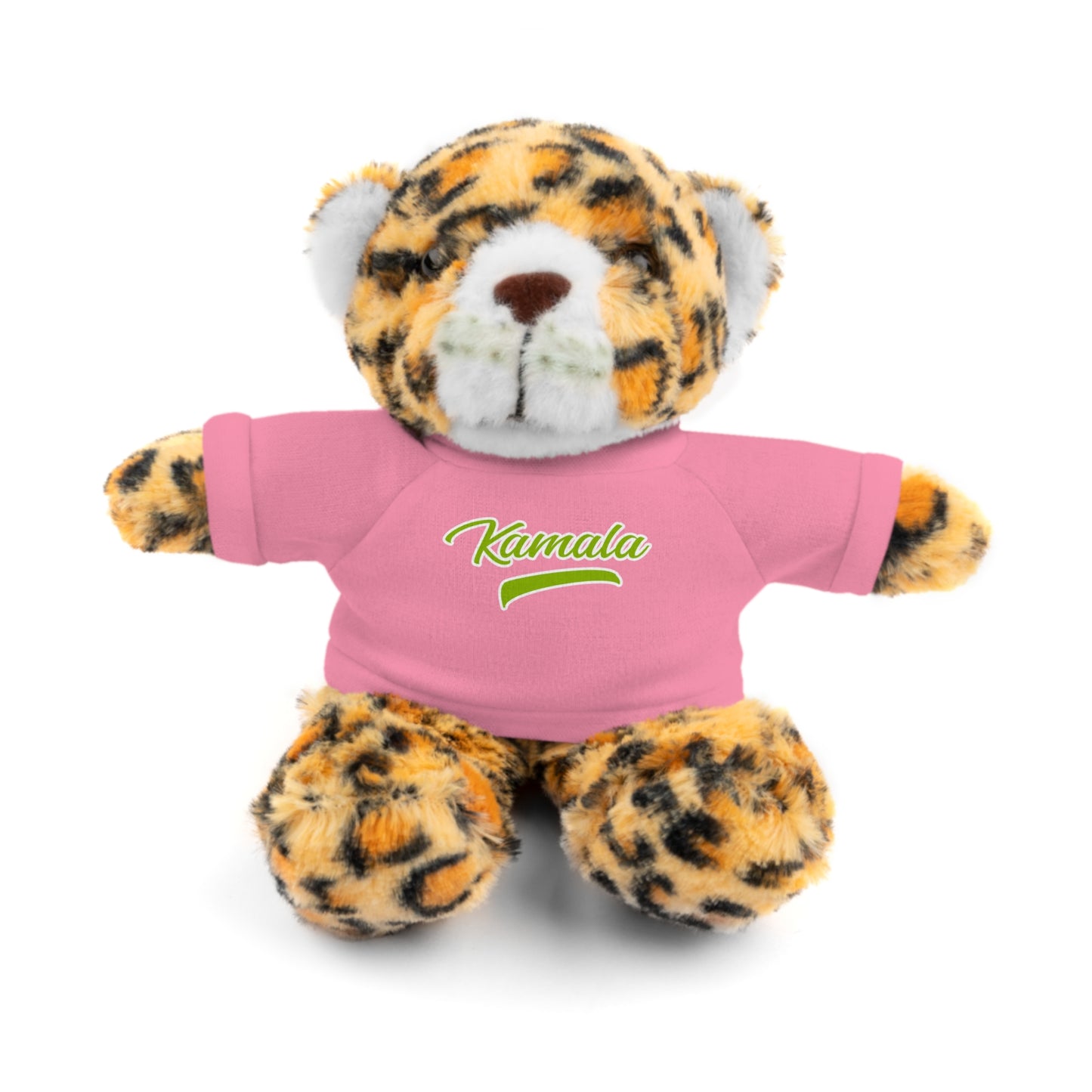 Kamala Bear Plush Toy with T-Shirt – Cuddly Gift for Kids