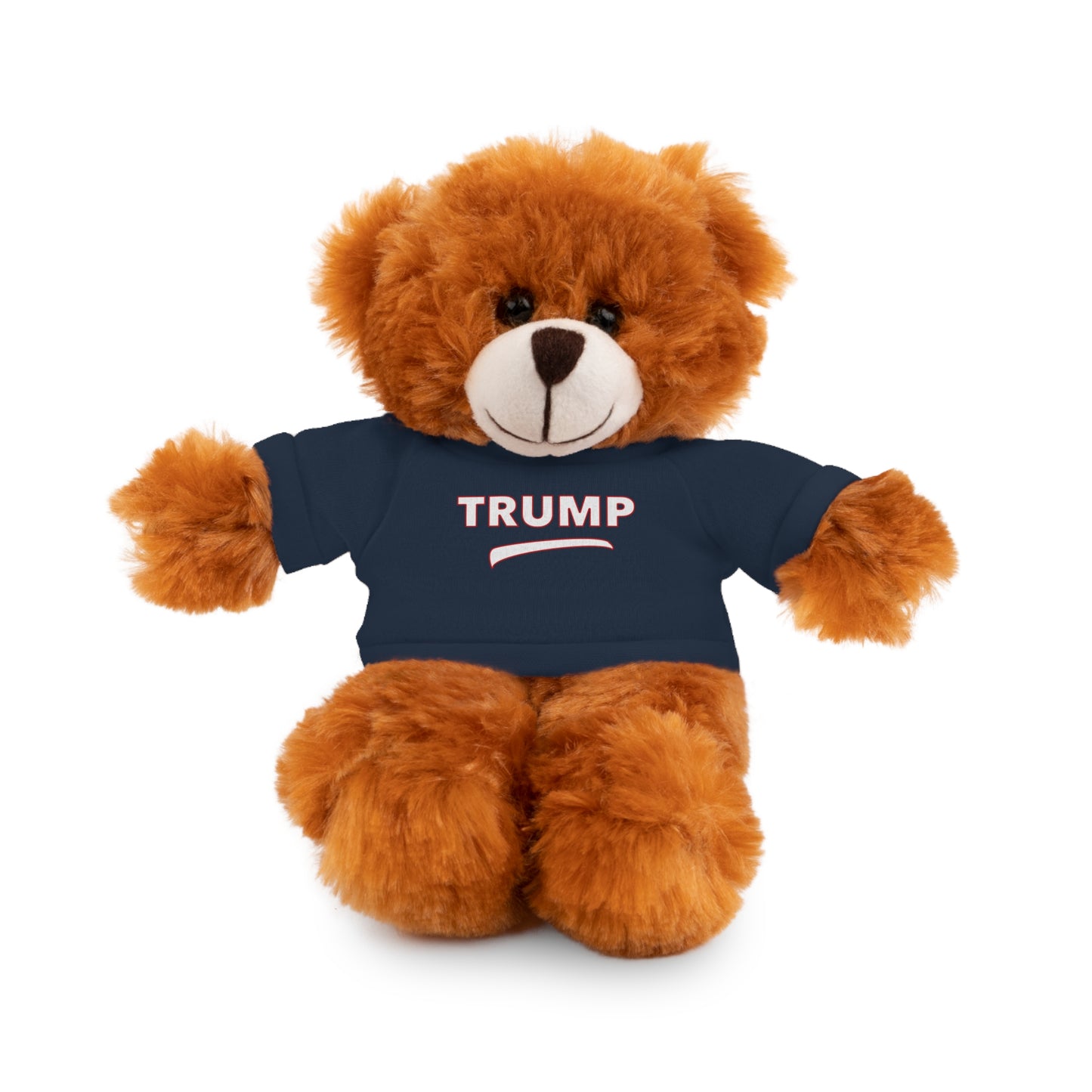 Trump Tee Stuffed Bear – Adorable Plush Toy for Political Enthusiasts