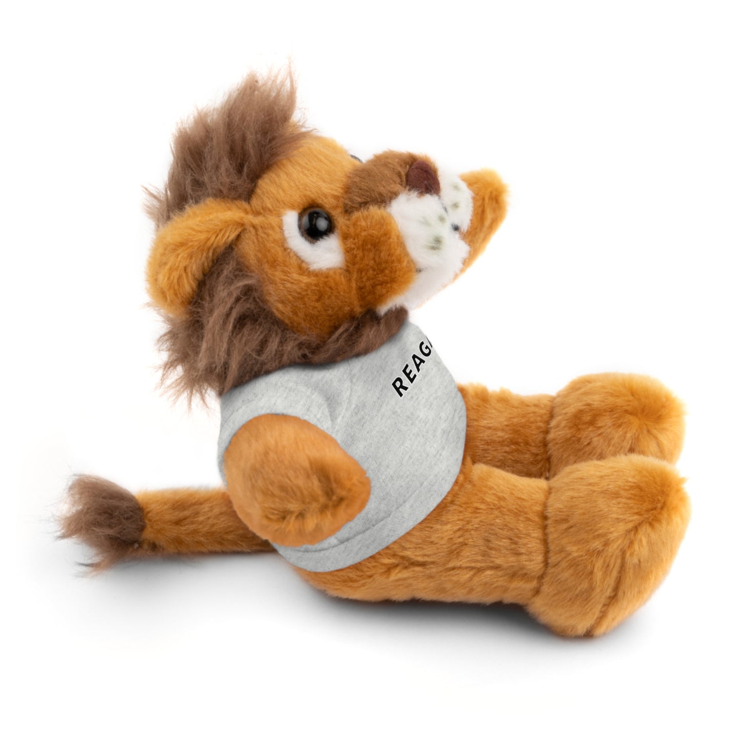 Ronald Reagan Stuffed Bear with Tee - Personalized Plush Toy for Kids