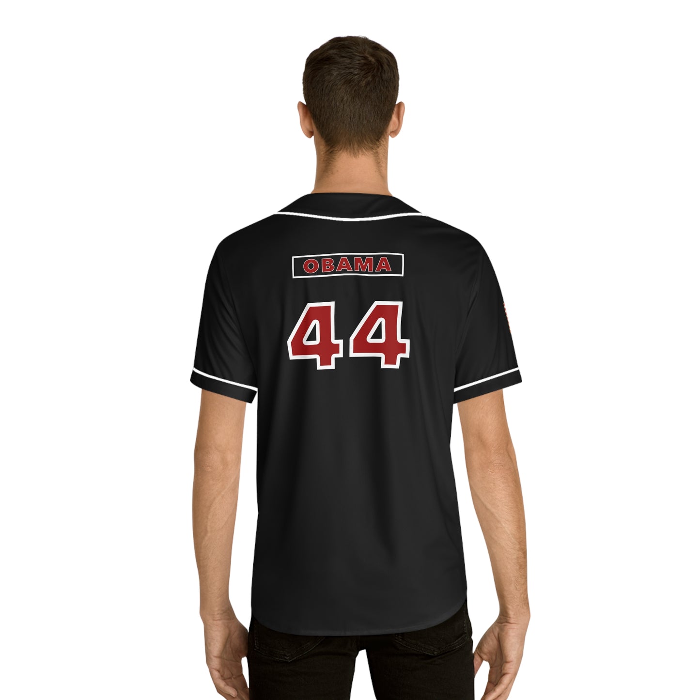 Obama Men's Baseball Jersey (AOP)