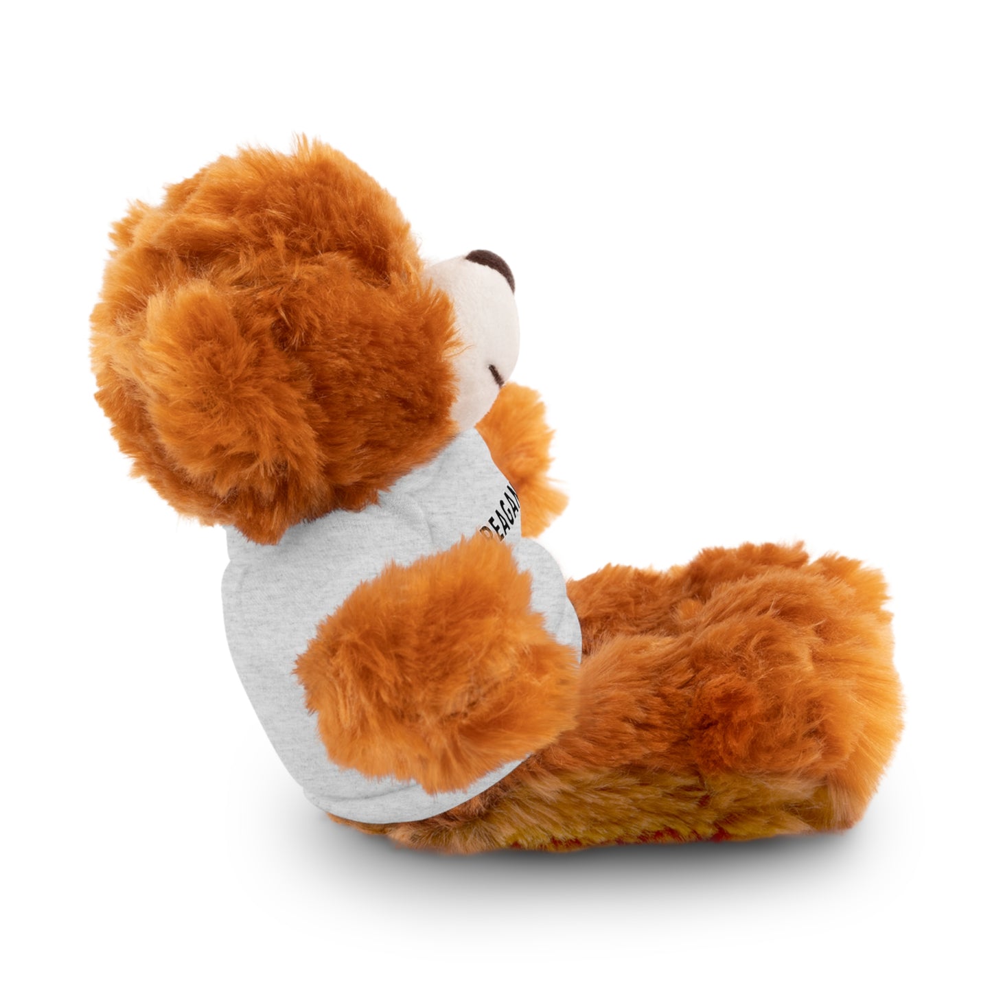 Ronald Reagan Stuffed Bear with Tee - Personalized Plush Toy for Kids