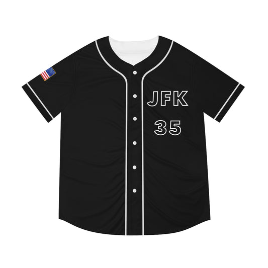 JFK (Kennedy) Men's Baseball Jersey (AOP)