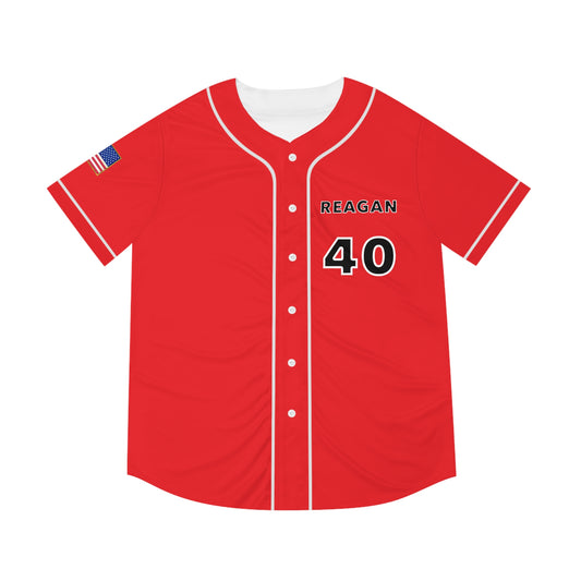 Ronald Reagan Men's Baseball Jersey (AOP)